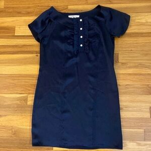 Laundry by Design Women’s Blue Dress With White Buttons Size 0